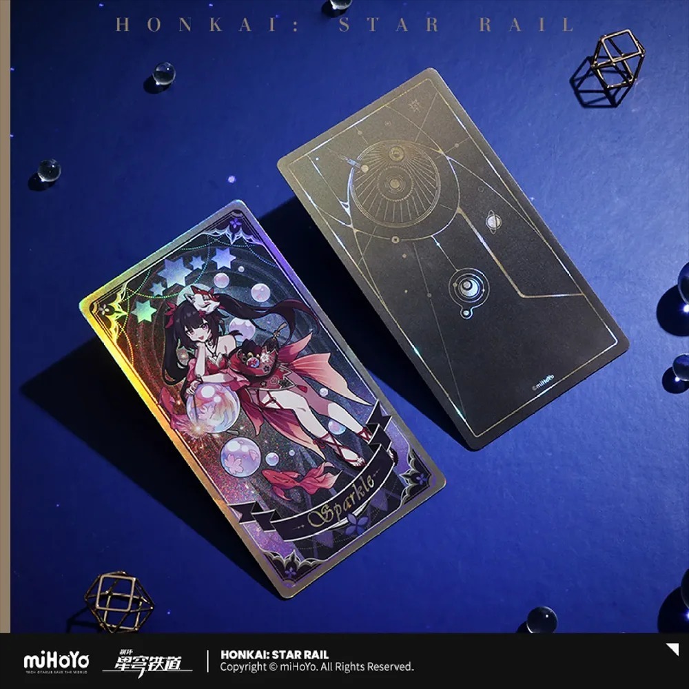 Fable of the Stars Collectible Laser Ticket Card Set - Honkai: Star Rail