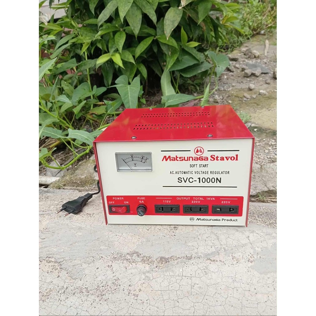 Matsunaga 1000 va stavol stabilizer listrik dinamo motor Matsunaga 1000 kuat berkualitas