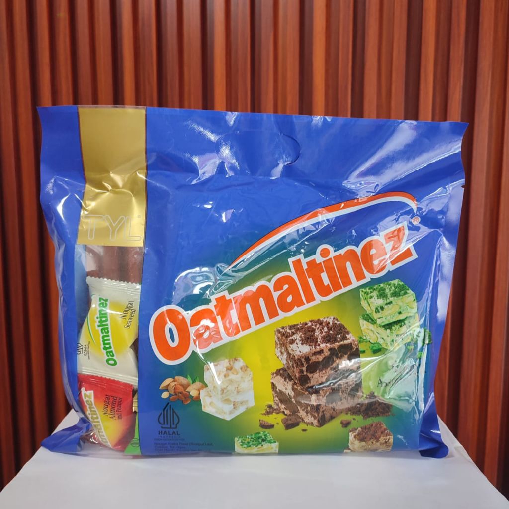 TYL Oatmaltinez Nougat varian Almond and Peanut and Assorted 200gr