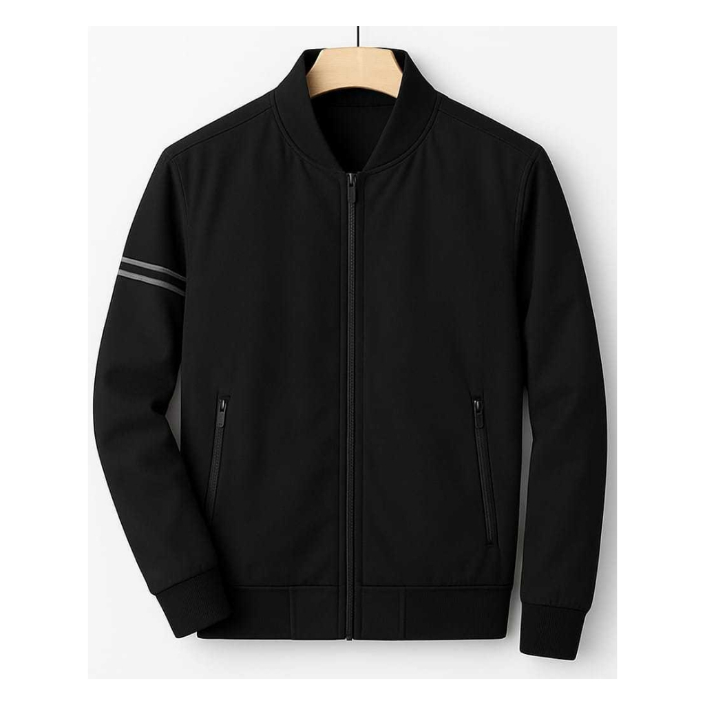 Jaket Bomber Raglan Pria Jumbo/Jaket Distro Tebal/Jaket Motor Pria Jumbo size M-8XL