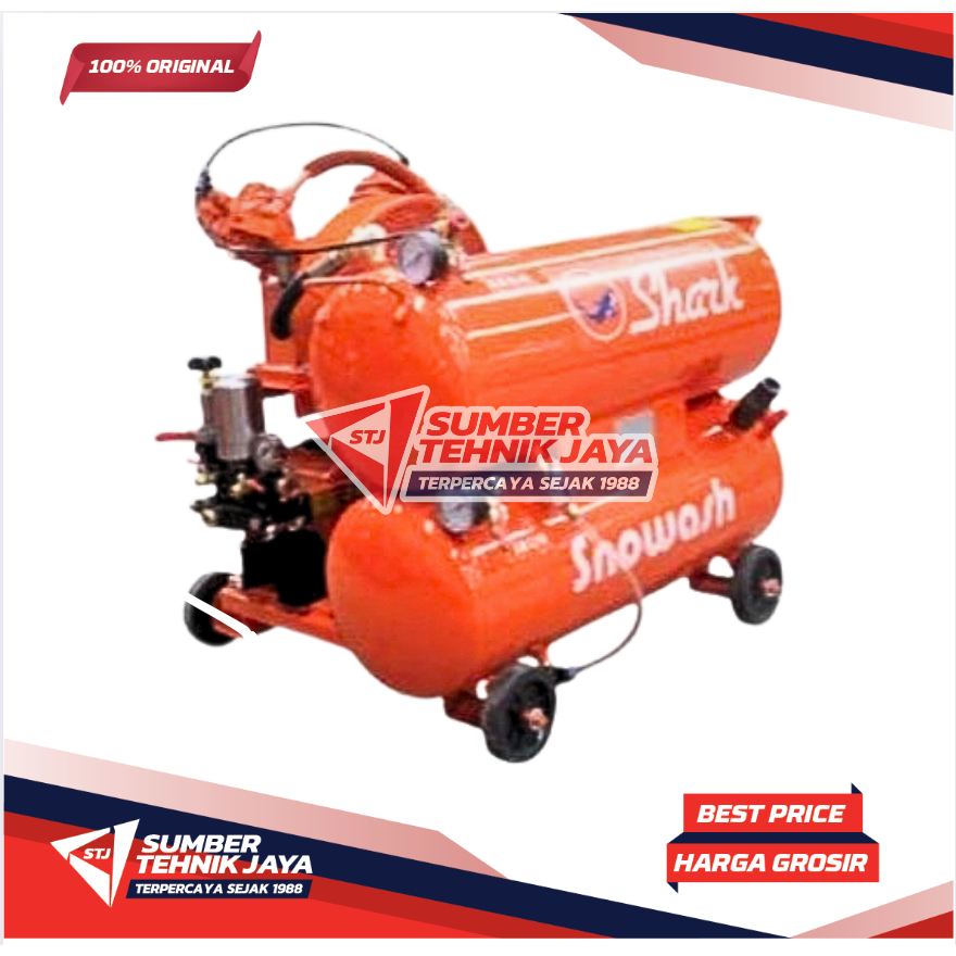 Snowash Shark 30 liter/ mesin cuci motor & mobil