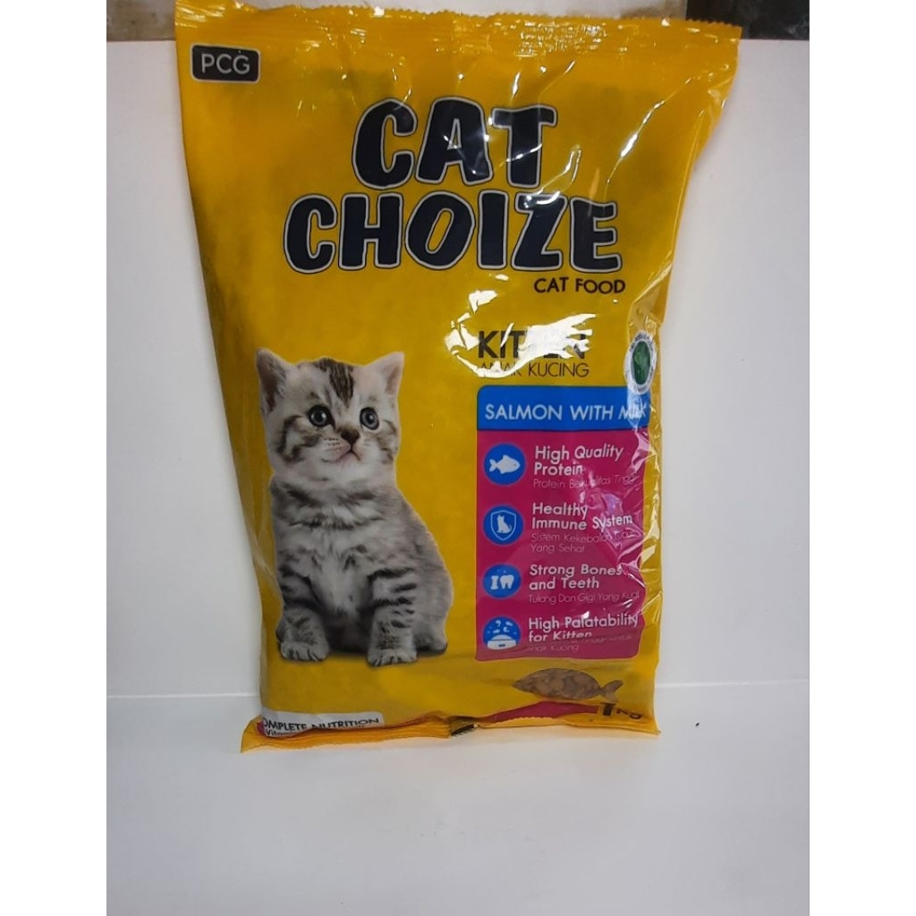 Cat Choize Salmon Kitten (Kuning) 1 kg.