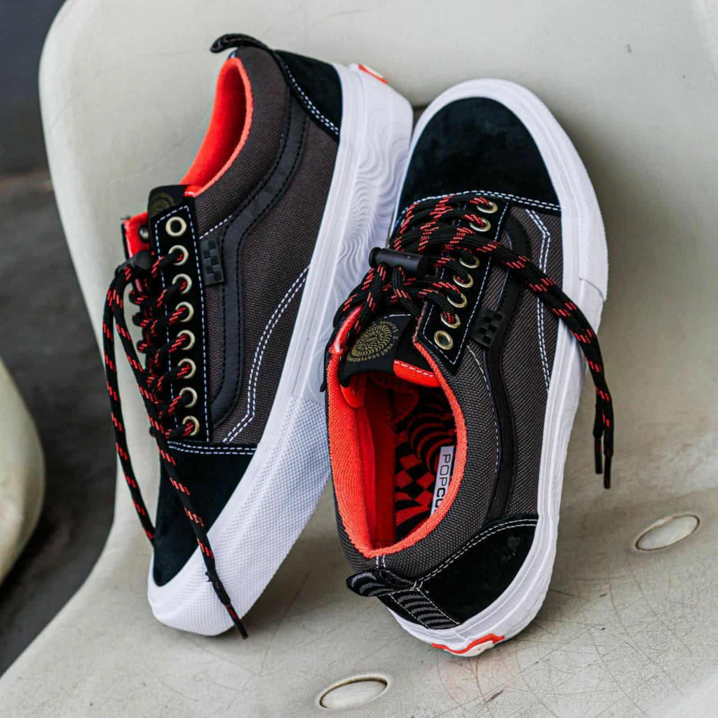 VANS OLD SKOOL SKATE PRO x SPITFIRE BLACK FLAME ORIGINAL