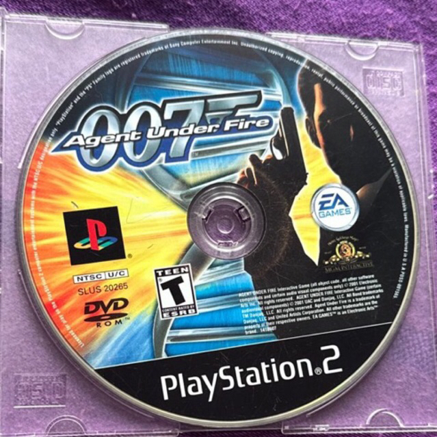 kaset ps2 original us 007 agent under fire