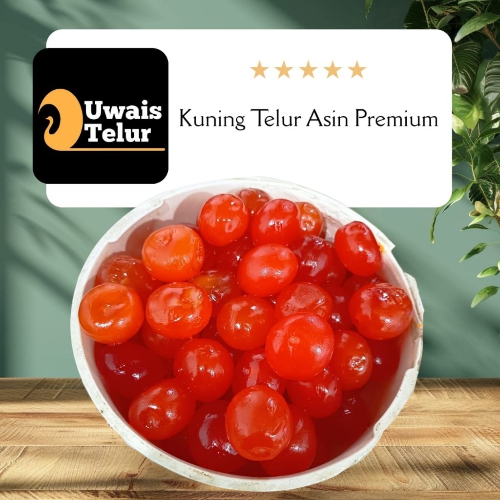 Kuning Telur Asin Premium