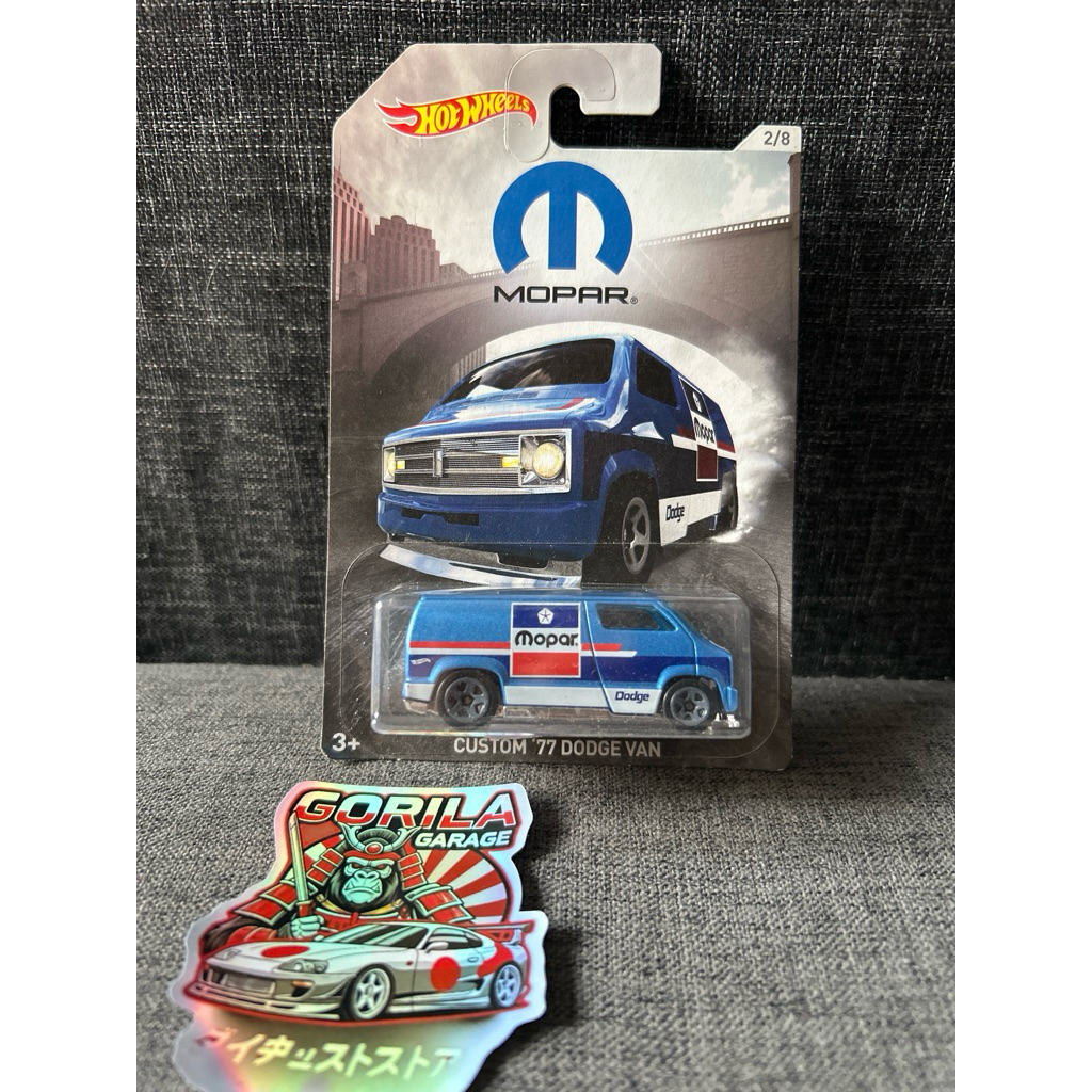 hot wheels custom ‘77 dodge van