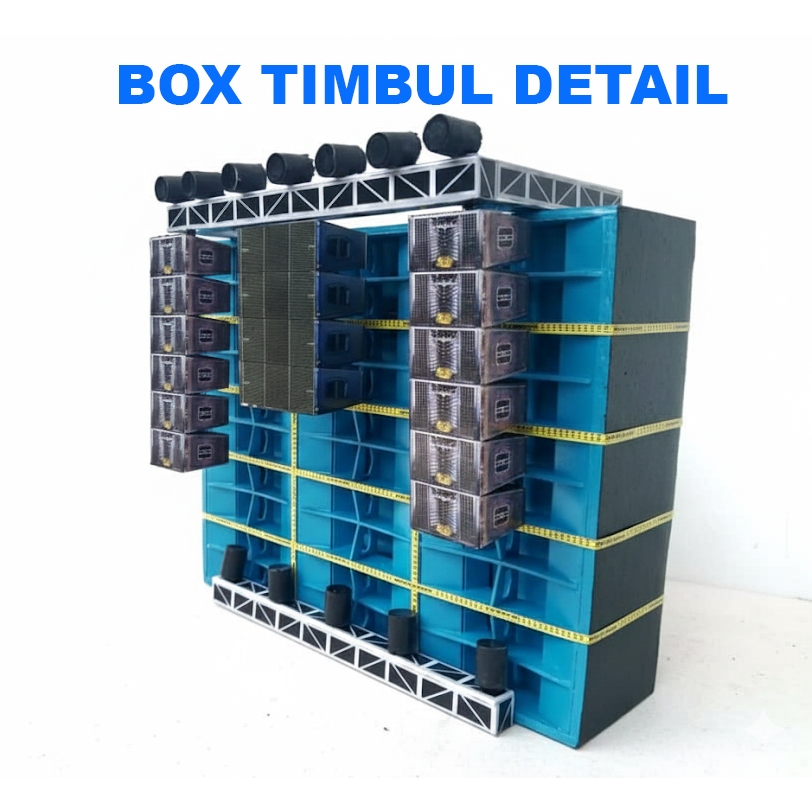 sound detail untuk miniatur truk ukuran kecil