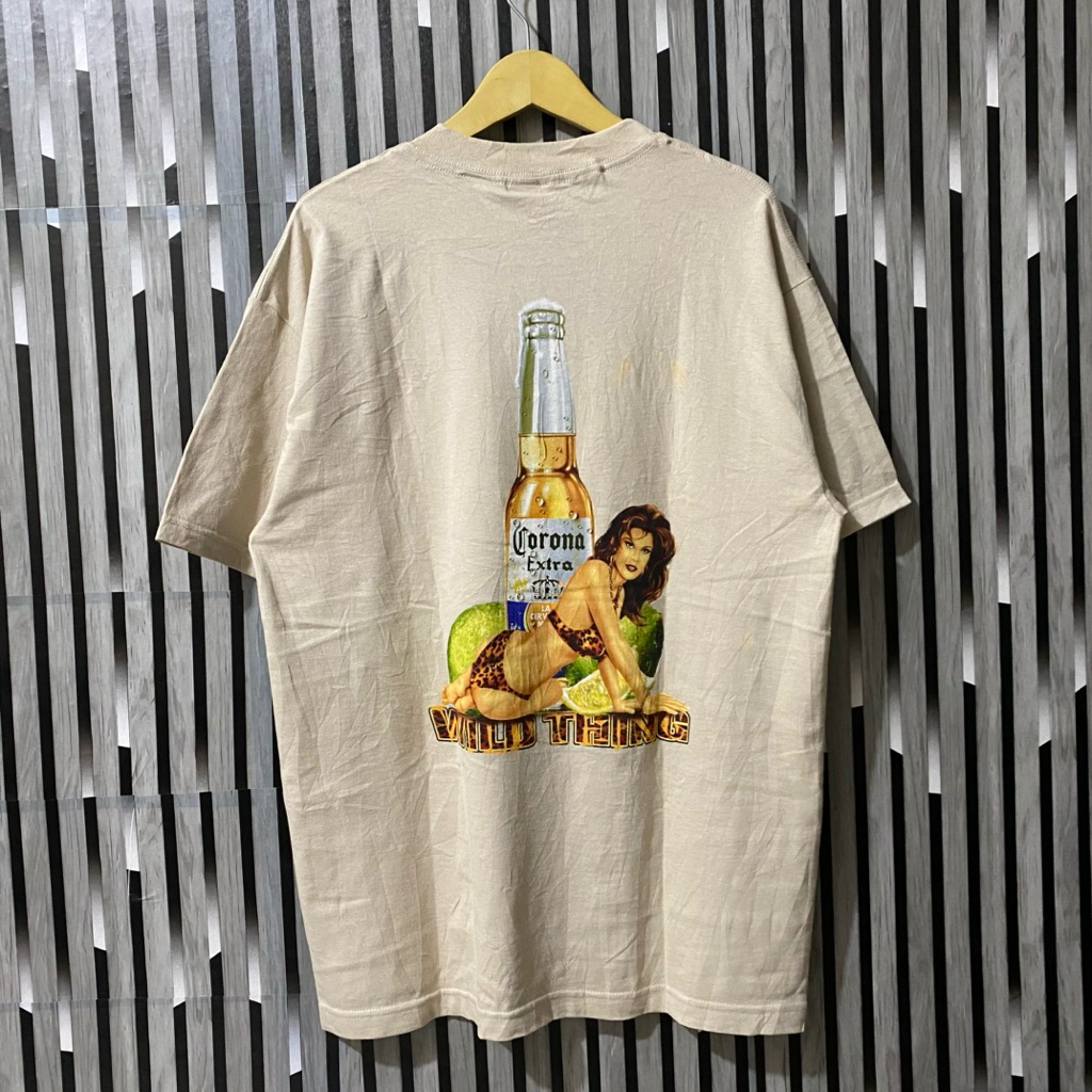Vintage Corona Extra Beer © 1999 Y2K T Shirt