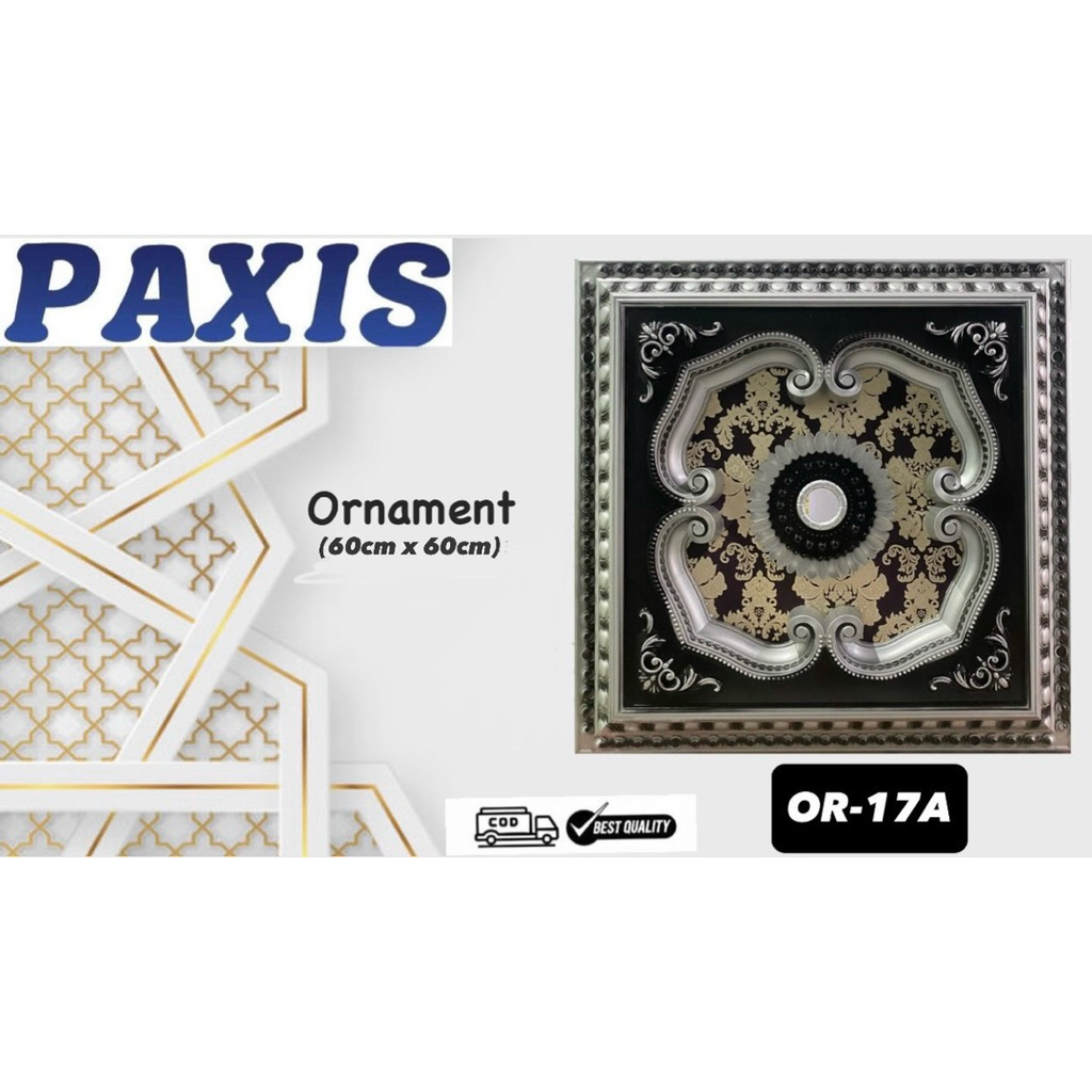 Ornament Lampu Ornamen Plafon PVC Fitting Lampu / Ornamen Lampu Plafon PVC