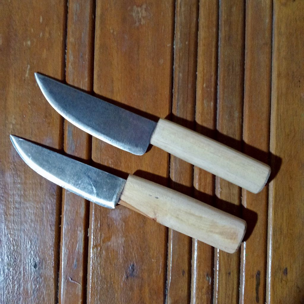pisau dapur tajam/pisau baja