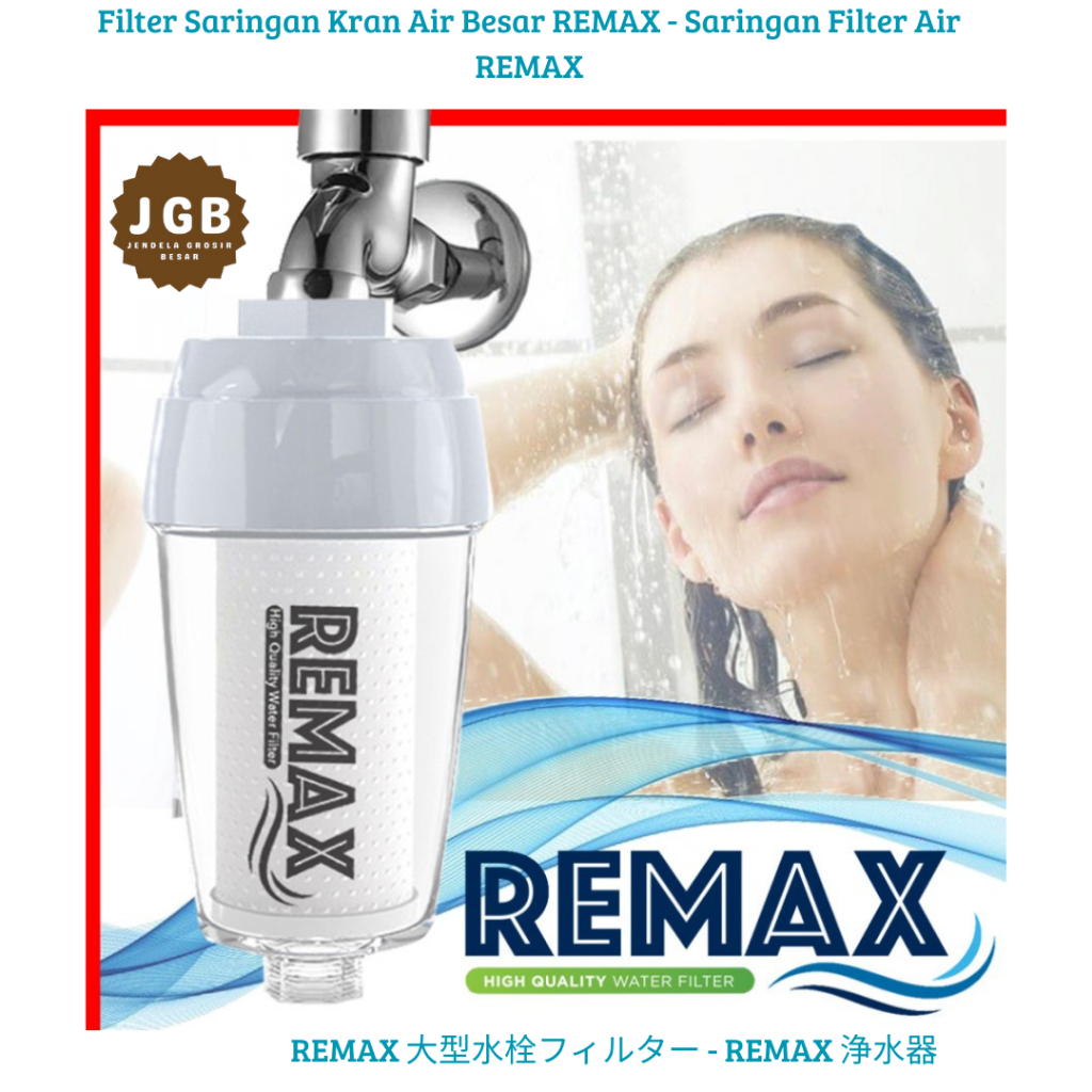 Filter Saringan Kran Air Besar REMAX - Saringan Filter Air REMAX