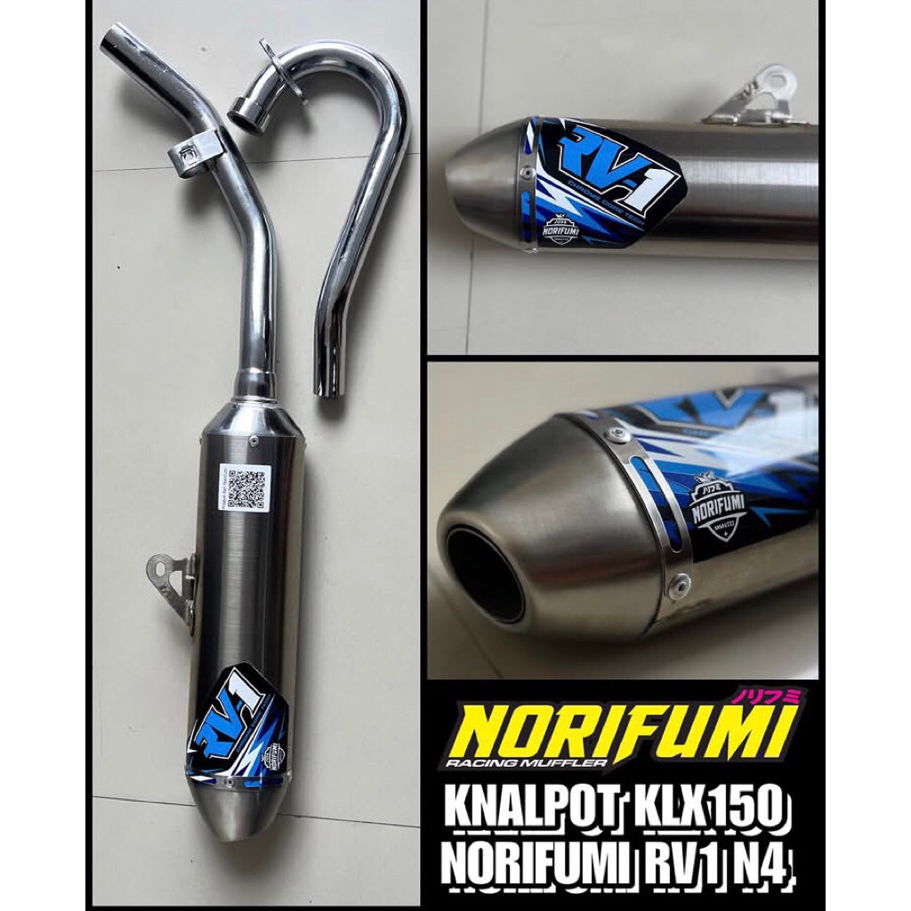 knalpot klx150 norifumi RV1 N4