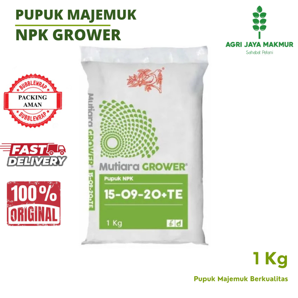 NPK MUTIARA GROWER 1KG