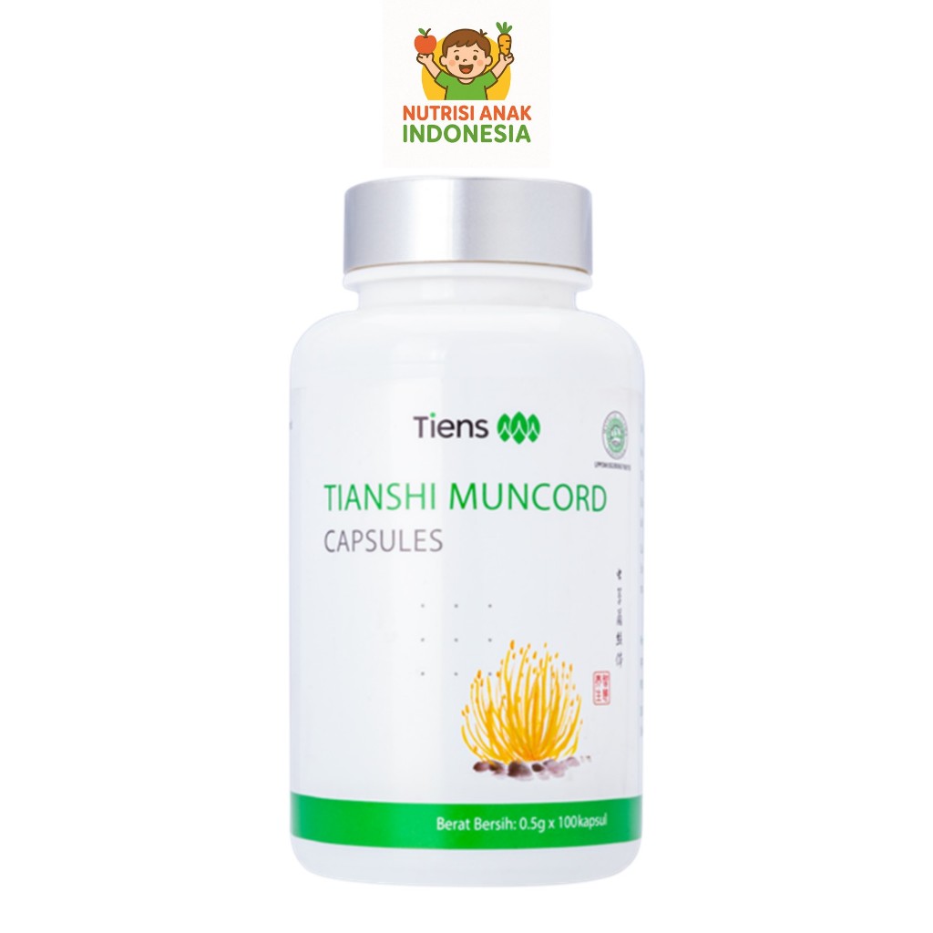 TIENS Muncord Kapsul - Jamur Cordyceps Mycelium Mengobati Gagal Ginjal Batu Ginjal Prostat Dan ISK