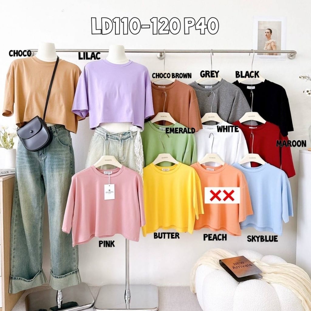 MIKIEE_MINIEE Giants Kaos Croptop Oversize / Tshirt BKK