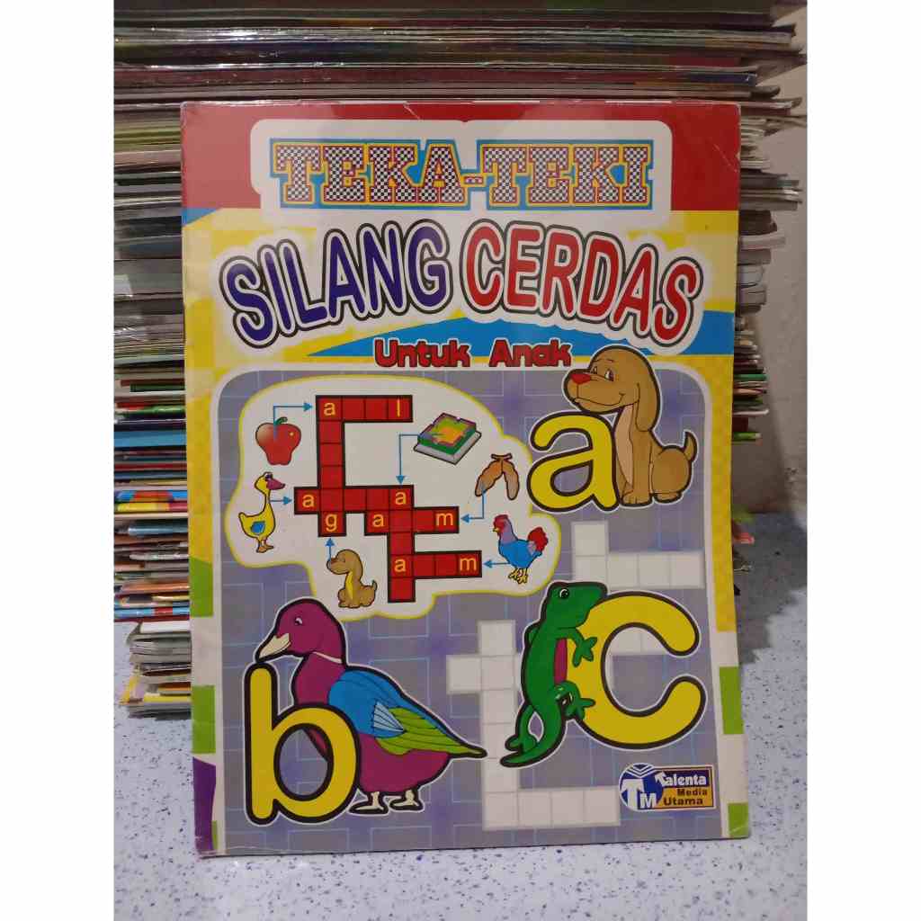 BUKU TEKA TEKI SILANG CERDAS UNTUK ANAK