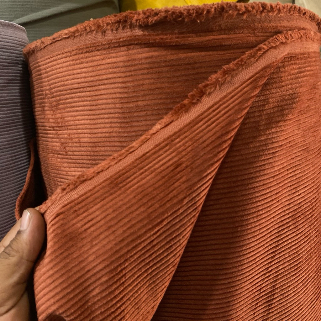corduroy kain katun corduroy tebal kain meteran harga per 0.5 meter