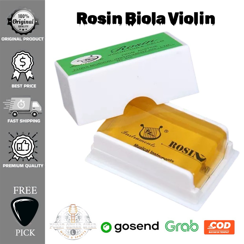 Rosin Biola Violin Murah Terbaik - Berkualitas Tinggi Untuk Pemula dan Profesional