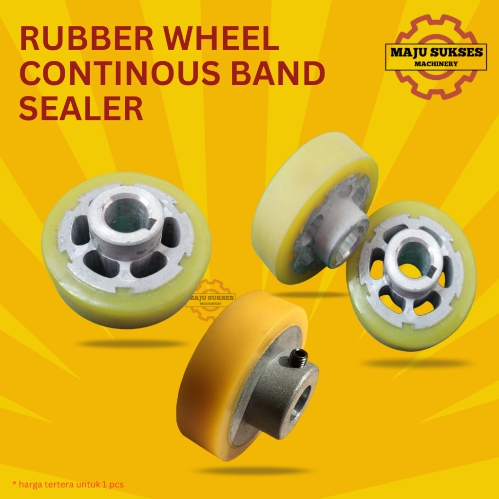 Rubber Wheel FRB 770 / Roll Karet Continuous Band Sealer FRB-770