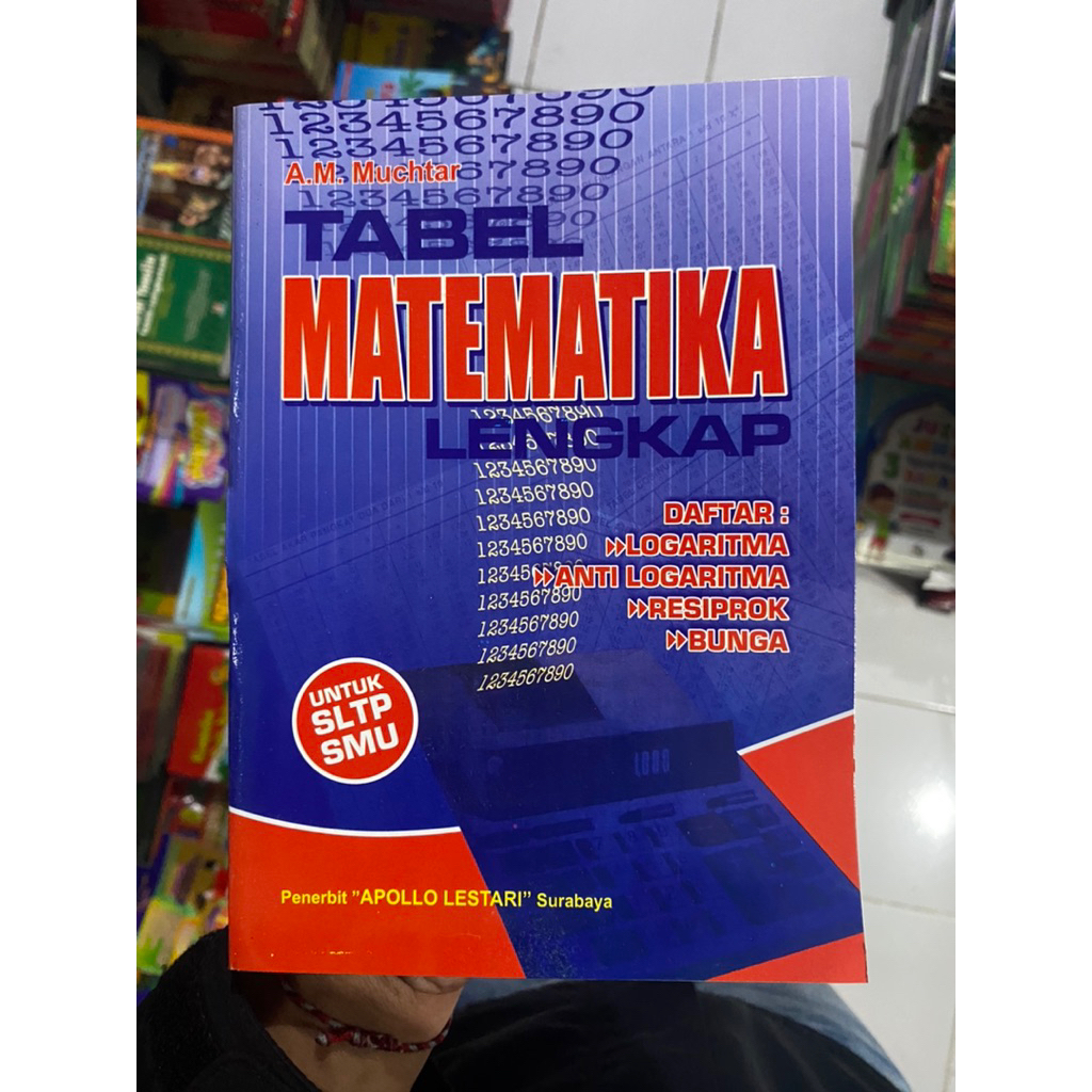 Buku Tabel Matematika Terlengkap