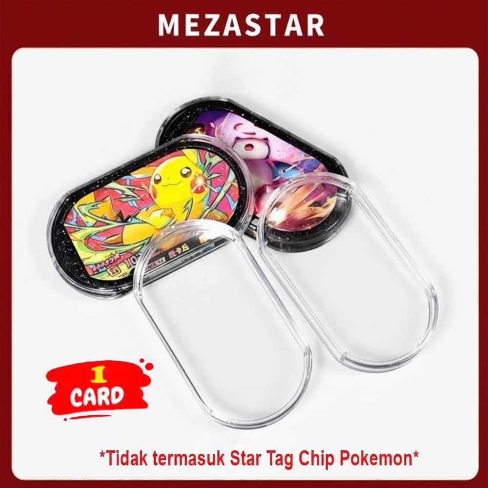 Pokémon Hardcase Pelindung Mezastar Mezatag Akrilik Tag Pokemon HOLOGRAM