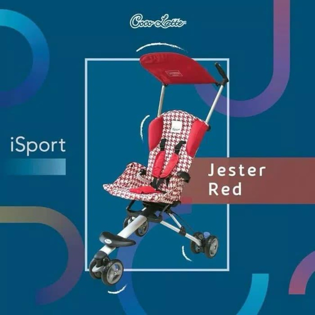 Stroller Cocolatte iSport Jester Red