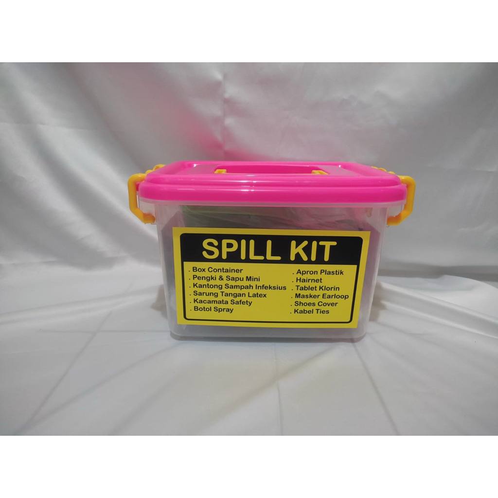 Spill Kit Infeksius/ APD rumah sakit/Klinik dan puskesmas/Spill kit set