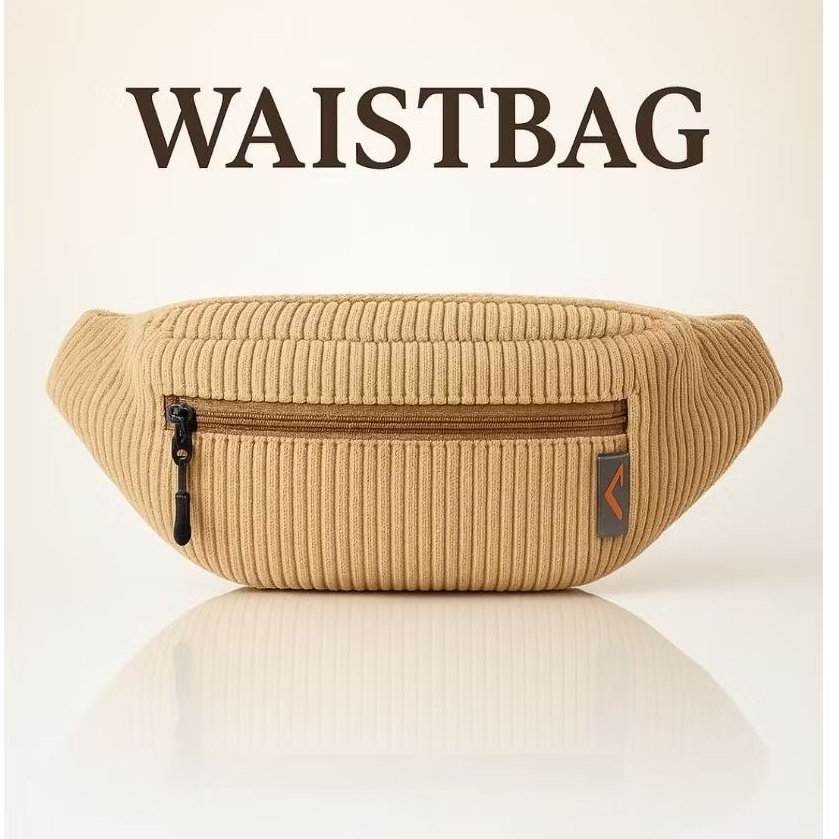 LEVIN - Waistbag Pria Tas Selempang Kekinian