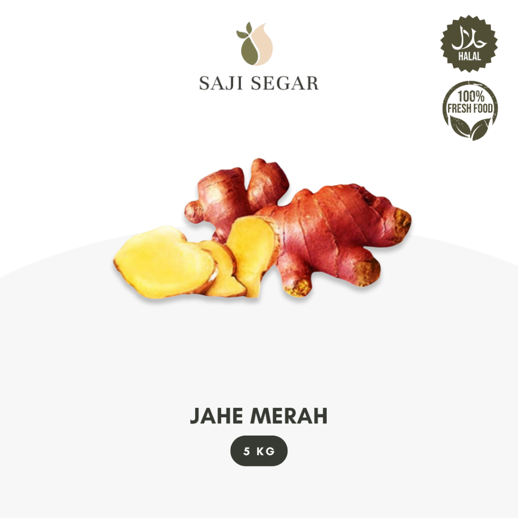 Saji Segar Jahe Merah Premium Grosir
