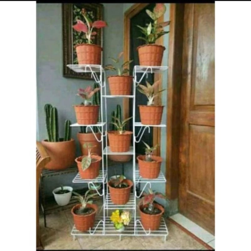 rak bunga 12 susun dari besi beton 8 full sni kuat dan kokoh