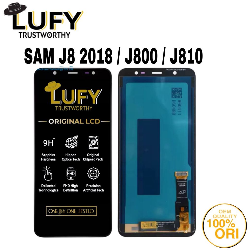 LUFY - Lcd Touchscreen Samsung J8 2018 Fullset Original