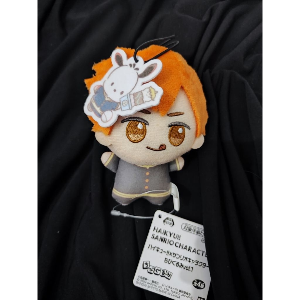 updatee boneka ganci anime haikyuu chibigurumi hinata shoyo x sanrio new