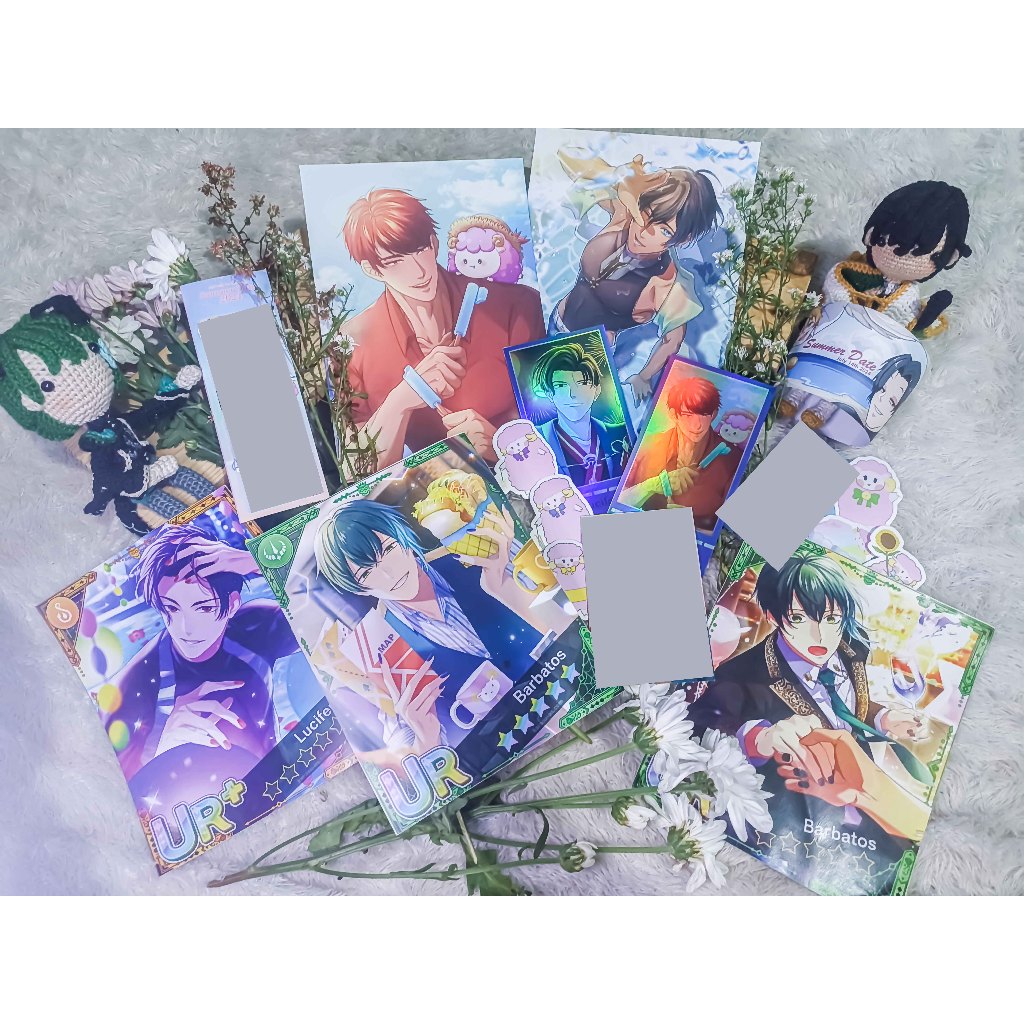 MERCH OBEY ME - GRATIS - BARBATOS, DIAVOLO, LUCIFER, BEEL