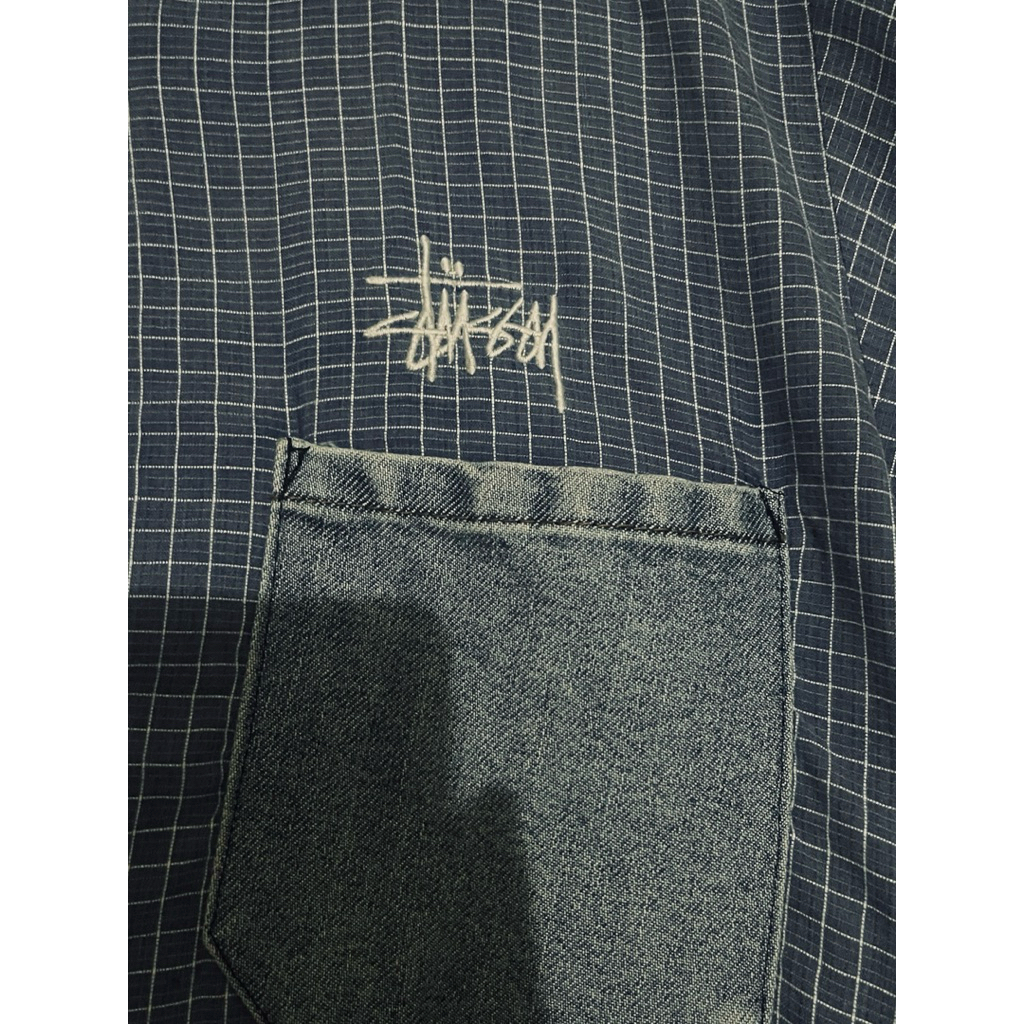 KEMEJA STUSSY VINTAGE 90s an