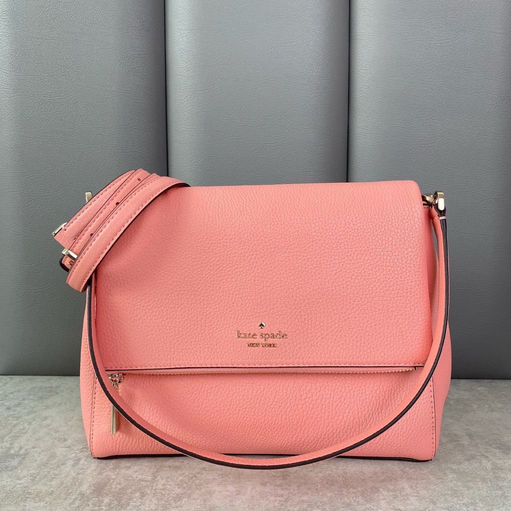 katespadee leila flap shoulder medium | katespade original | tas kate spade ori