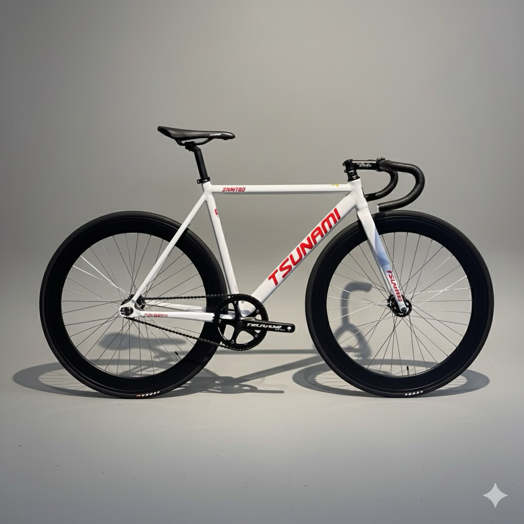 SEPEDA FIXIE TSUNAMI snm100 fullbike TERLARIS