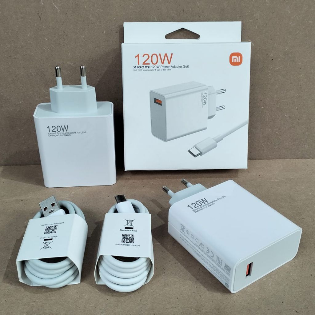 CHARGER XIAOMi 120W TC ADAPTOR CASAN XIAOMI 120W