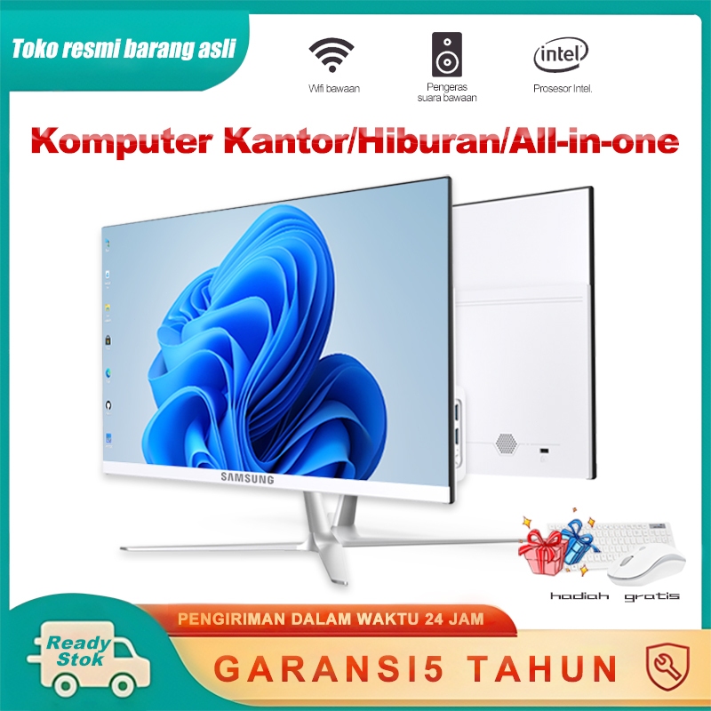 Komputer  all-in-one  terbaru Samsung ini sangat tipis dan dilengkapi prosesor Intel Core i3/i5/i7, 
