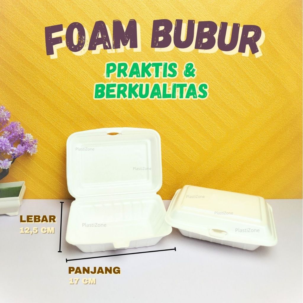 Foam Bubur Pangsit - Foam Bubur / Foam Pangsit / Foam Makanan
