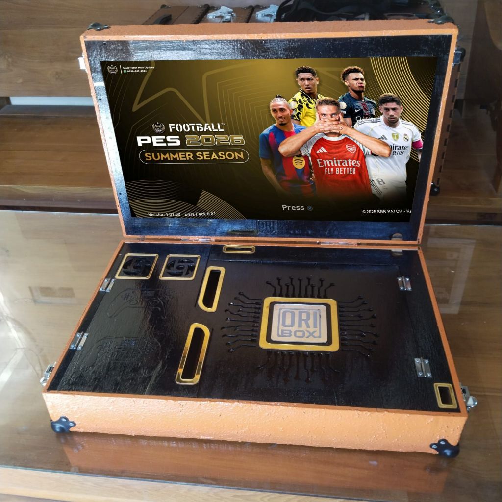 Playbox Oribox Warna Texture - Playbox PS Box Portable PS3 PS4 Nintendo Switch Case Game