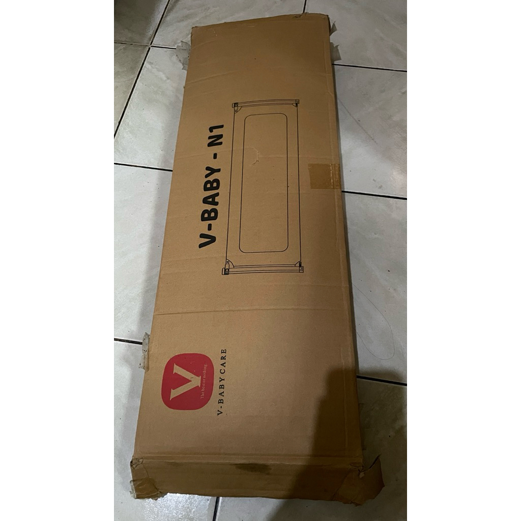 Preloved Bedrail V-Baby, Pagar Ranjang Untuk Bayi