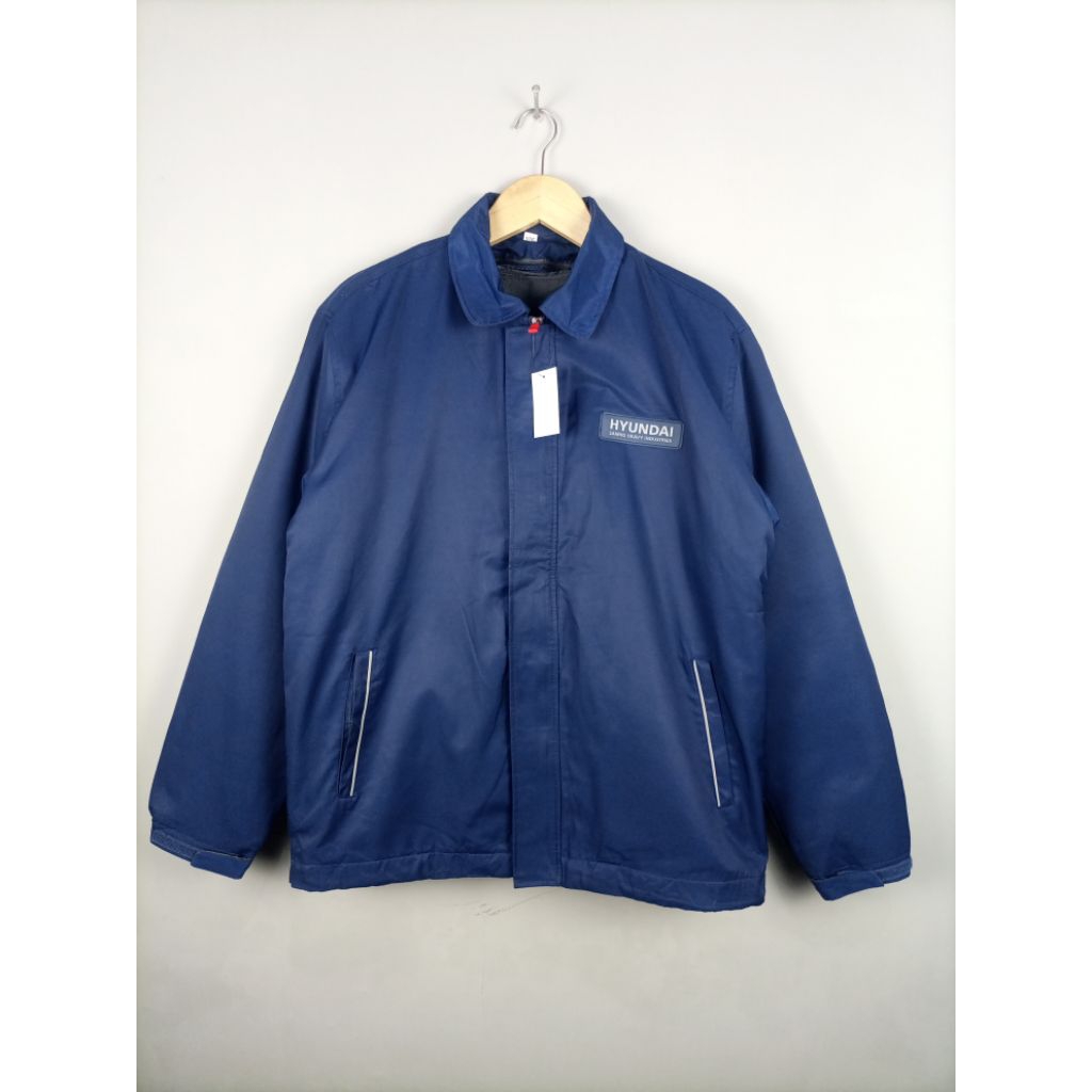 Jaket Hyundai Kasual Tebal_Jaket Motor_Work Jaket Hyundai + Inner Jaket_New_Size XL