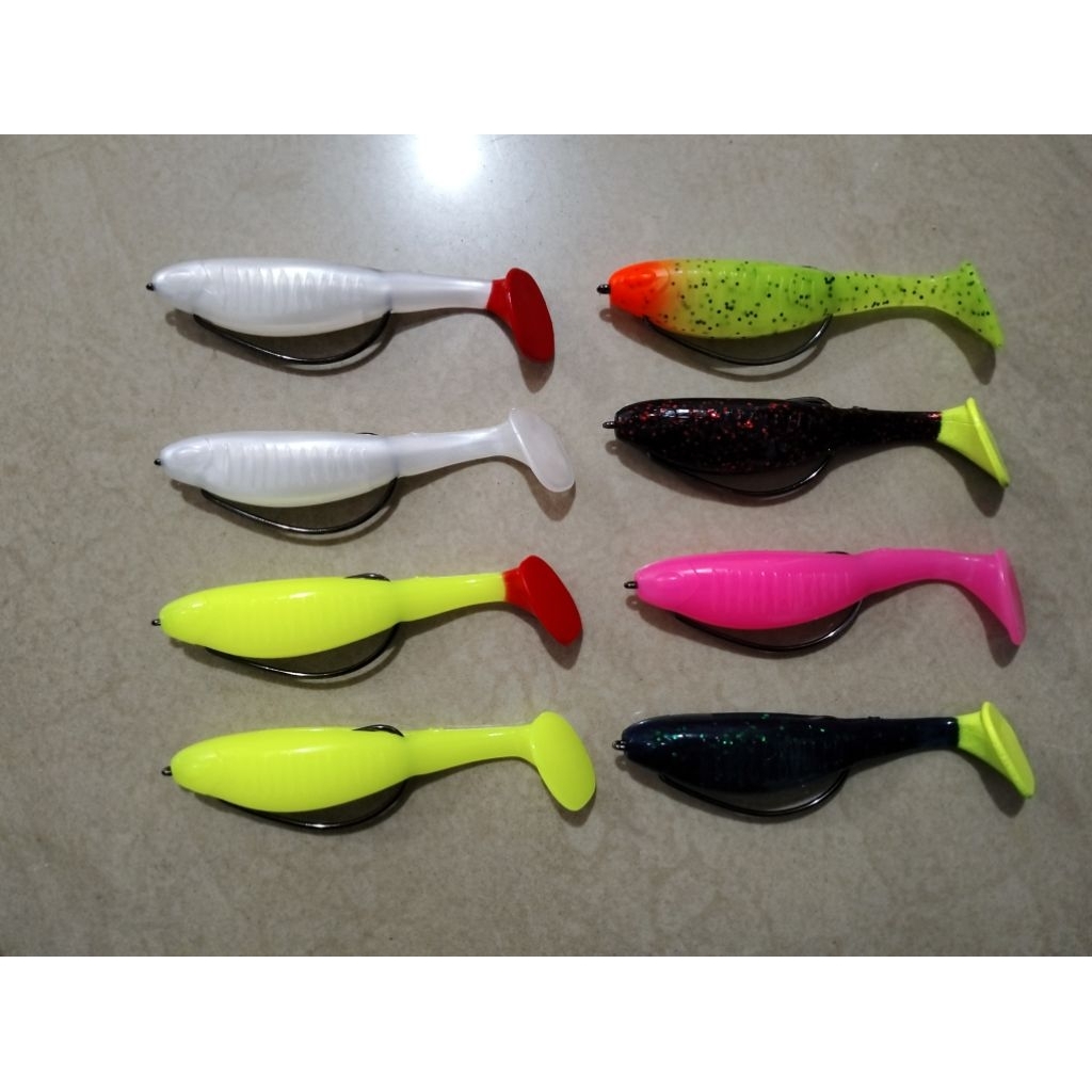 PADDLE POP 10CM PLUS HOOK BKK | UMPAN CASTING IKAN GABUS DAN TOMAN