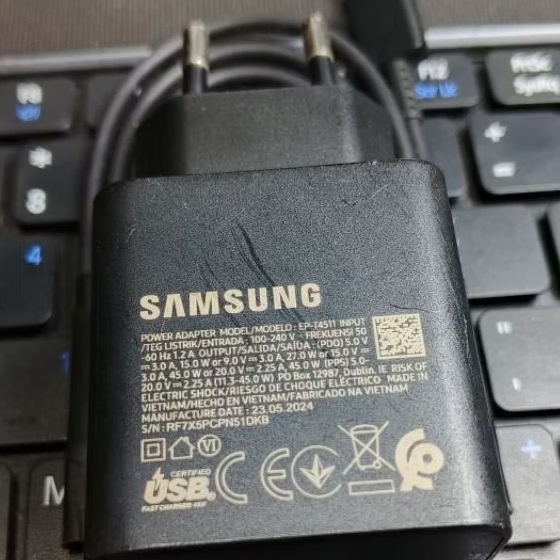charger Samsung 45 Watt original copotan