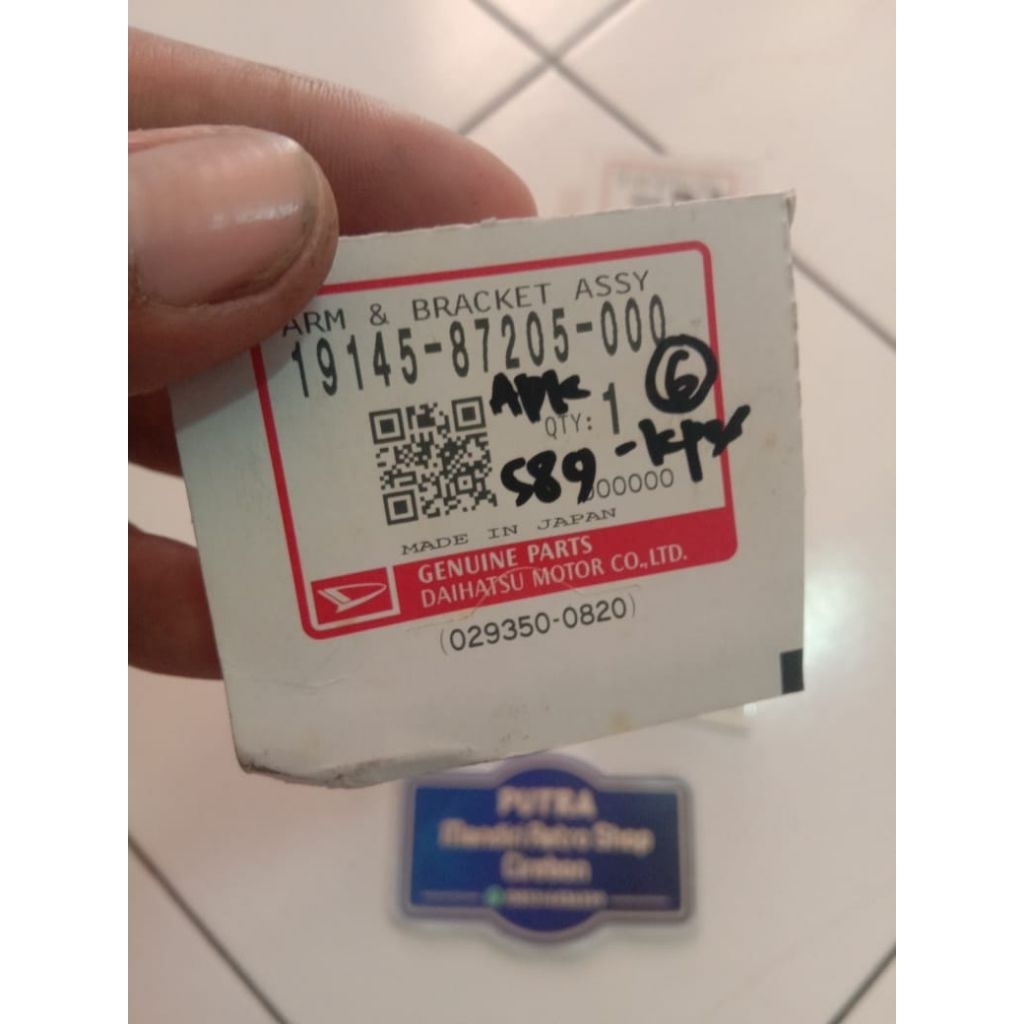 Platina Daihatsu zebra espass S89 original daihatsu