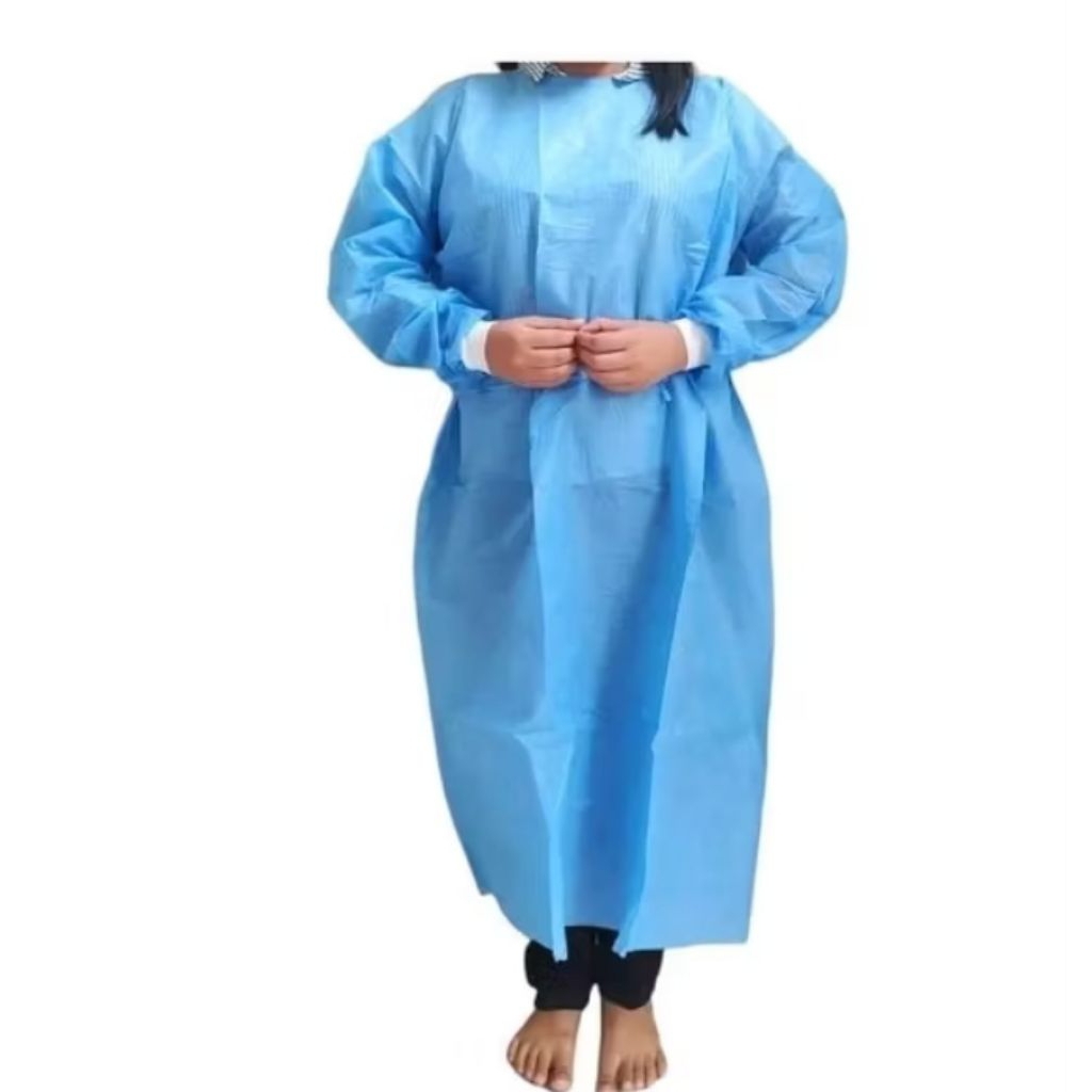 APD Gown | Apd Medis | Gown Blue | Apd Gown biru