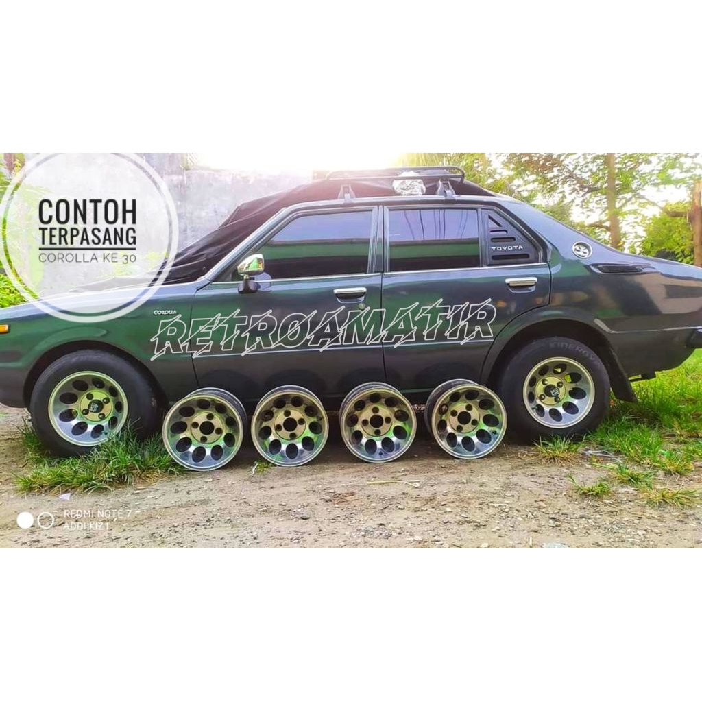 Velg Retro Enmaru Shelby Telur 🇯🇵