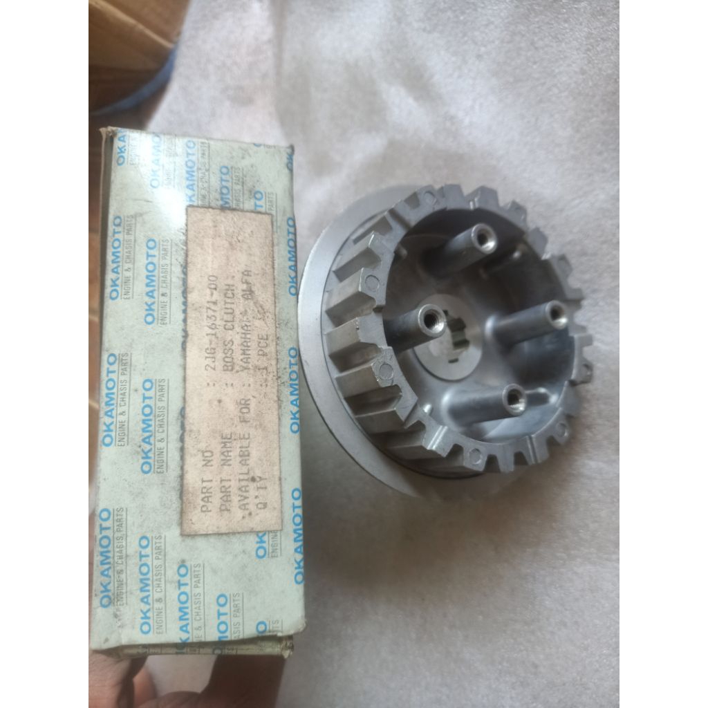rumah kopling kaki 4 Bosh clutch F1ZR force 1 Alfa sigma Vega r jupiter z crypton japan Okamoto NOS