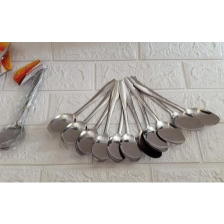 sendok makan tebal KOMODO / sendok makan tebal/sendok setenlis tebal ISI 6PC