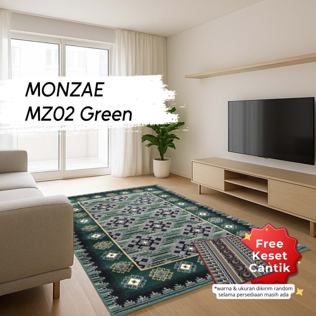 KARPET MIRZAE 210 X 300 MZ02 GREEN